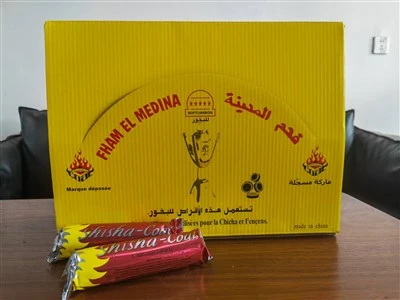 Nopea sytytys Shisha -hiili